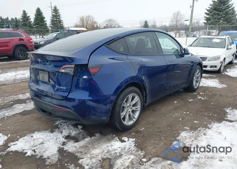 2020 Tesla Model Y Long Range Dual Motor All-Wheel Drive/Performance Dual Motor All-Wheel Drive from USA, damaged, VIN 5YJYGDEF3LF039058